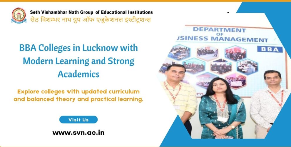 BBA colleges in Lucknow