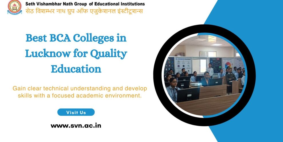BCA admission in Lucknow