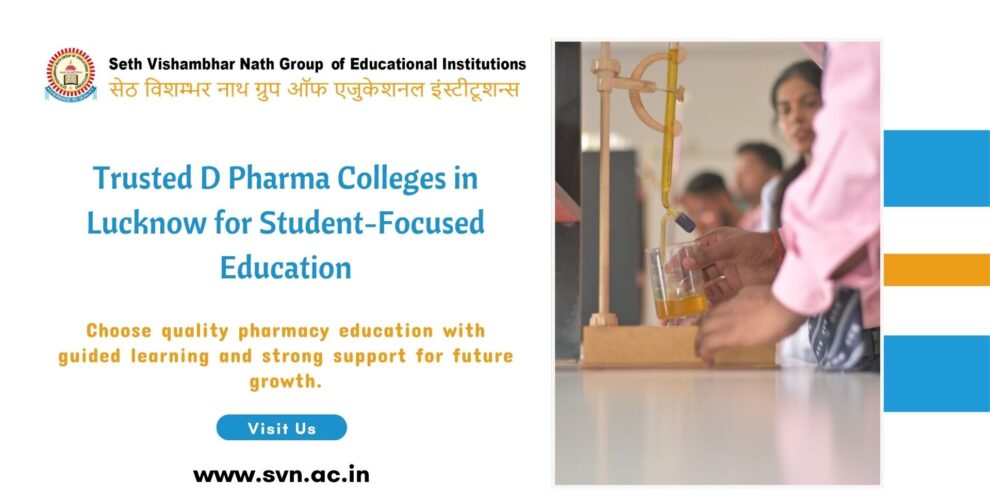 D Pharma Colleges in Lucknow