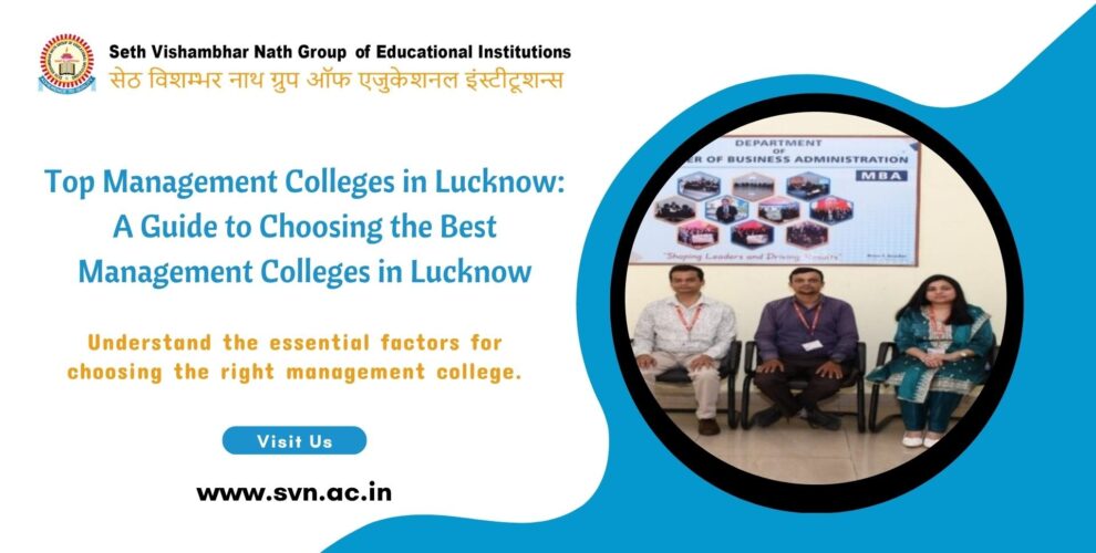 Top Management Colleges in Lucknow