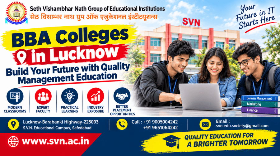 Best BBA Colleges in Lucknow for Quality Management Education at SVNGEI