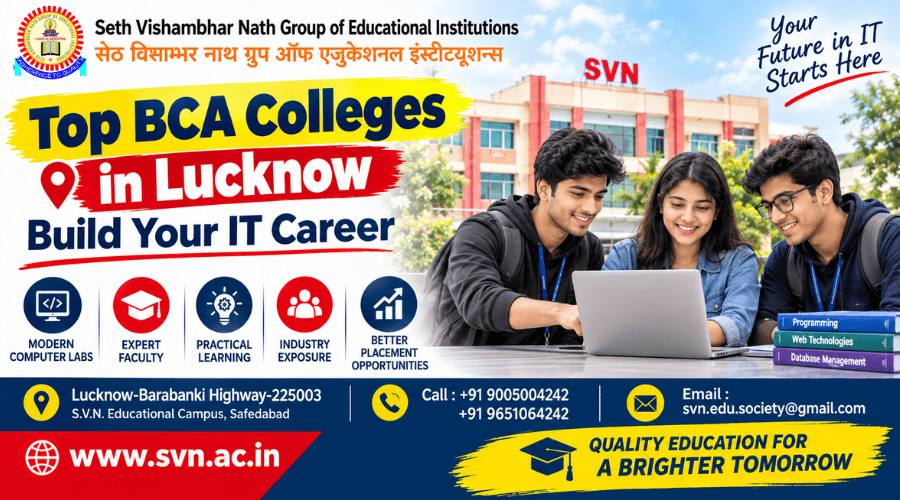 BCA Colleges in Lucknow for Quality Computer Education at SVNGEI